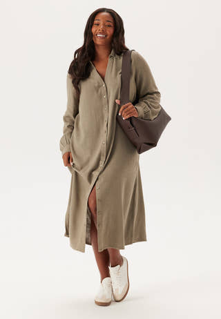 Linen Shirt Dress