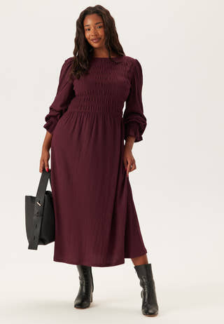 Long Sleeve Smock Dress