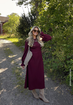 Long Sleeve Smock Dress