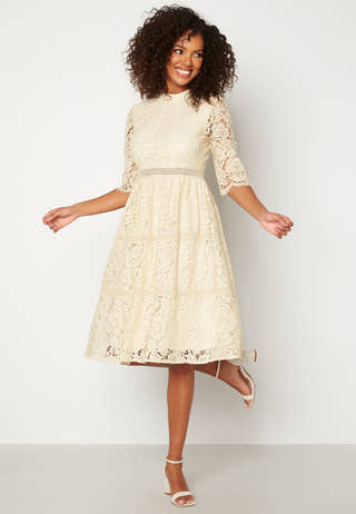 High Neck Lace Dress