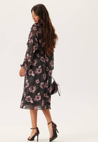 Mesh Frill Dress