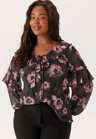 Mesh Frill Top
