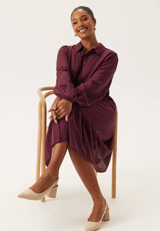 Midi Shirt Dress