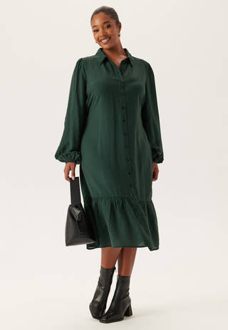 Midi Shirt Dress