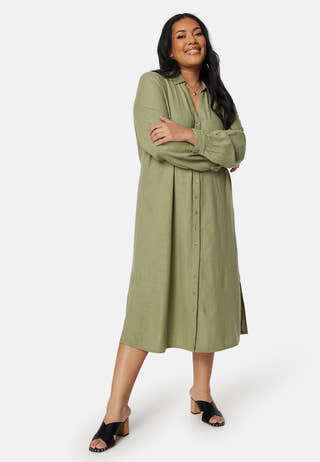 Linen Shirt Dress