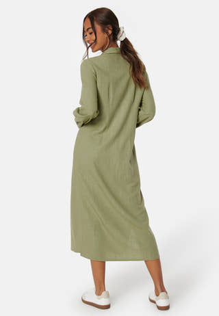 Linen Shirt Dress