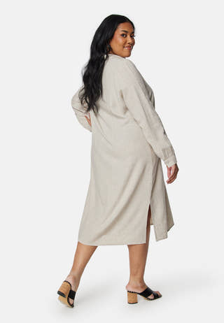 Linen Shirt Dress