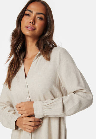Linen Shirt Dress