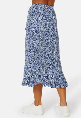 Frill Wrap Skirt