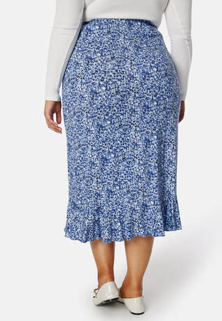 Frill Wrap Skirt