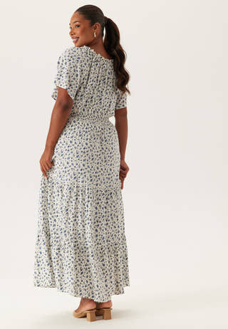 Smock Maxi Viscose Dress