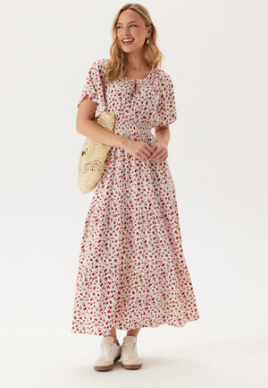 Smock Maxi Viscose Dress