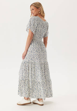 Smock Maxi Viscose Dress