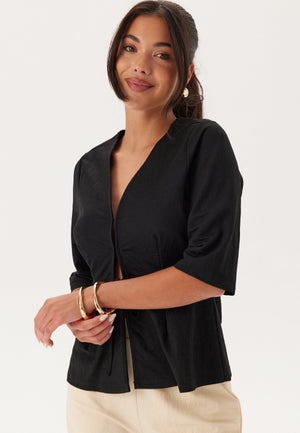 Soft Short Sleeve Blazer