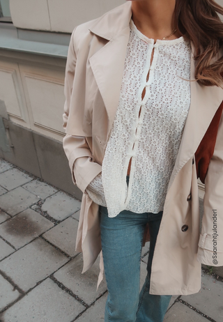 Trumpet Sleeve Lace Cardigan