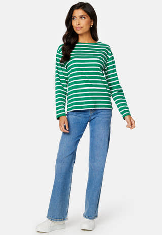 Yulia striped top