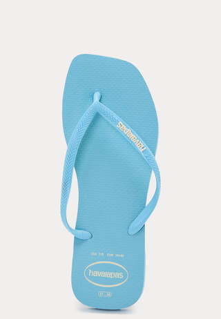 Hav. Square Logo Pop Up Sandal
