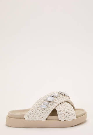 Slipper Woven Stones