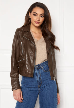Kaley Leather Biker