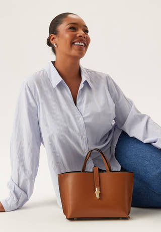 Aversa Leather Handbag