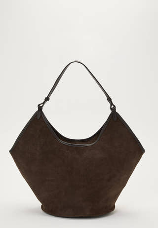 Ferrara Suede Shopping Bag