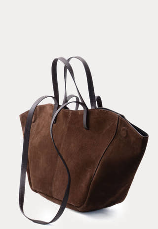Nola Suede Handbag