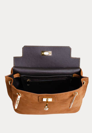 Rivoli Suede Handbag