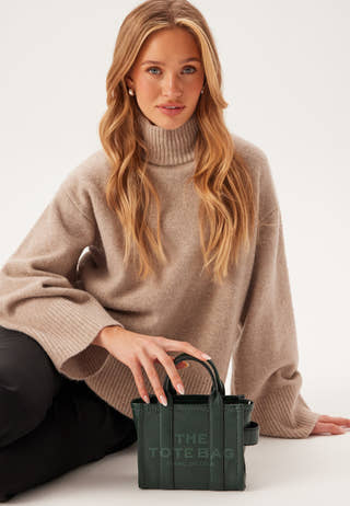 The Micro  Leather Tote