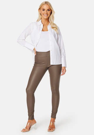 Objbelle Coated Leggings