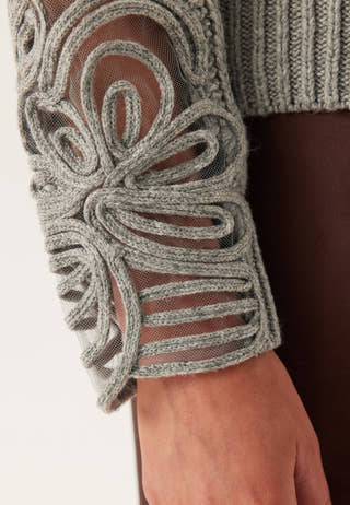 Objelisse Knit L/S RE PULLOVER