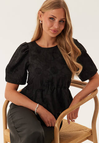 Objgigi 3/4 RE O-NECK TOP RE O