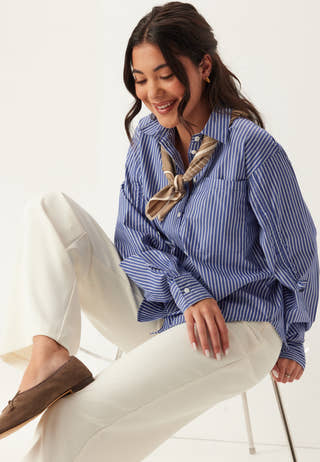 Objjio L/S LO SHIRT
