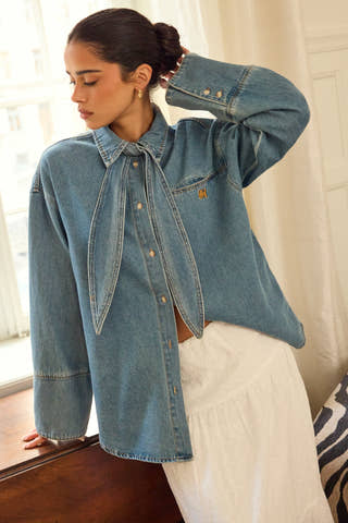 Objneel Lo L/S DENIM SHIRT