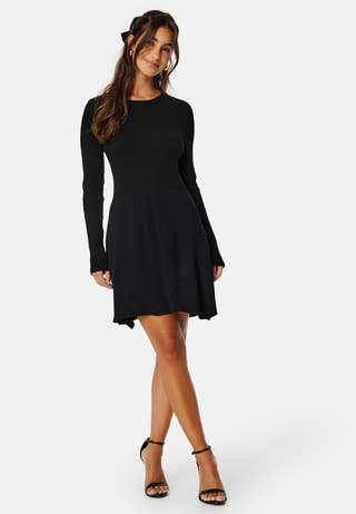 Alma L/S O-Neck Dress