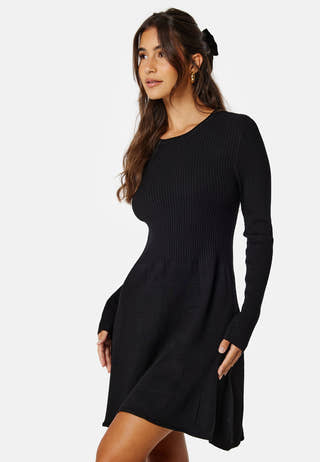 Alma L/S O-Neck Dress