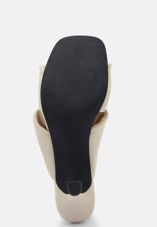 Alyssa PU Twisted Sandal
