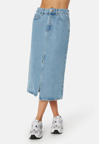 Onlbianca Midi Skirt Denim