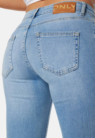 Onlblush Life Mid Flared Denim