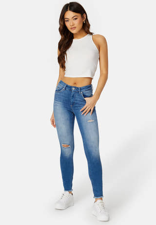 Blush Mid RW Denim
