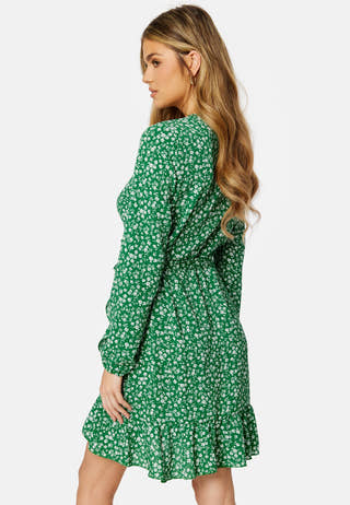 Carly L/S Wrap Dress