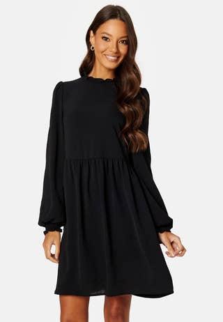 Mette LS Highneck Dress