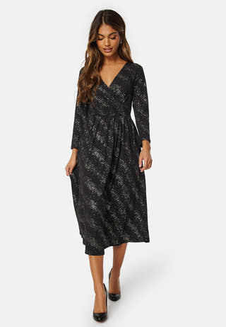 New Pella Foil Wrap Dress