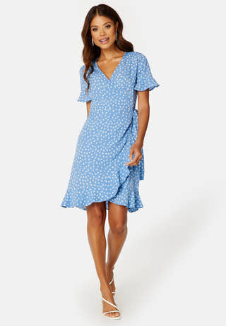 Olivia S/S Wrap Dress