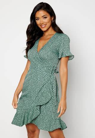 Olivia S/S Wrap Dress
