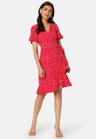 Olivia S/S Wrap Dress