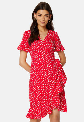 Olivia S/S Wrap Dress