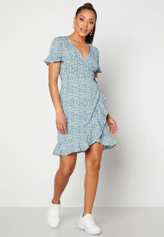 Olivia S/S Wrap Dress