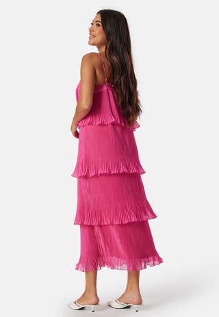 Onlasta life strap plisse midi dress