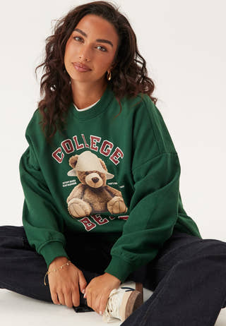 Onlbila L/S BEAR O-NECK SWT