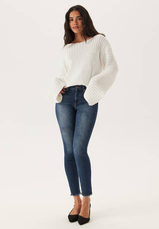 Onlblush Mid Sk Ank Rw Dnm Rea